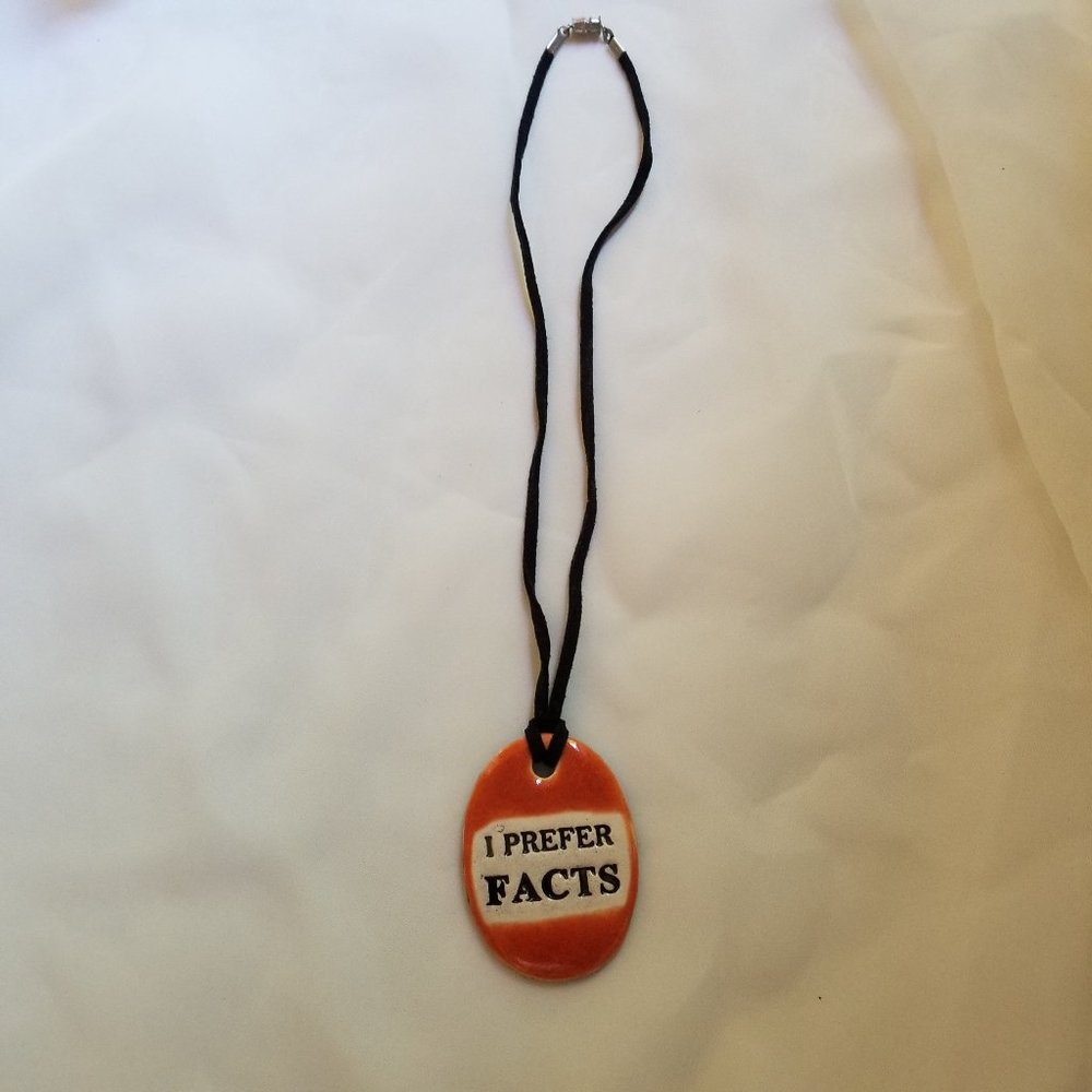 Handmade Pendant Ceramic Necklace